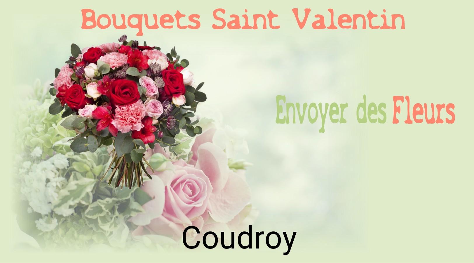 Roses de Saint-Valentin livrées à Coudroy